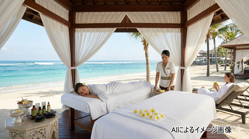 バリ島ヌサドゥアのリゾートスパ