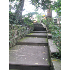 寺院へ続く階段